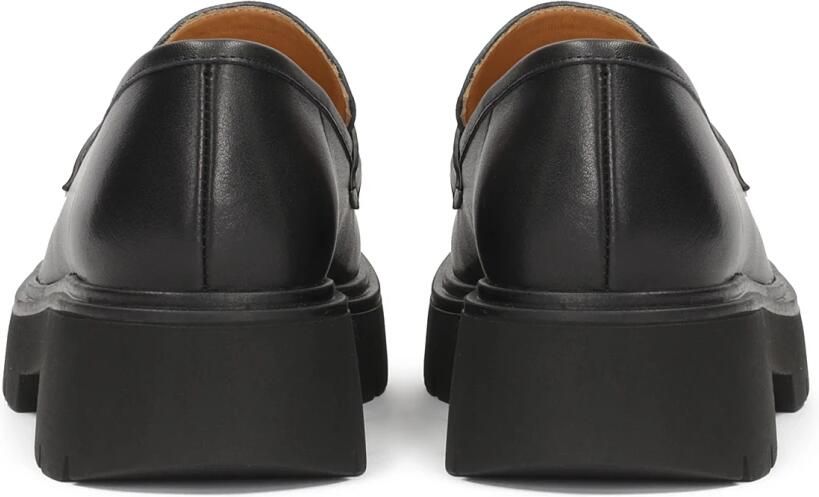 Kazar Leren halfschoenen op een dikke zool Black Dames - Foto 2