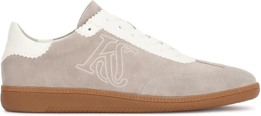Kazar Studio Sneakers met retro lijn met contrasterende texturen