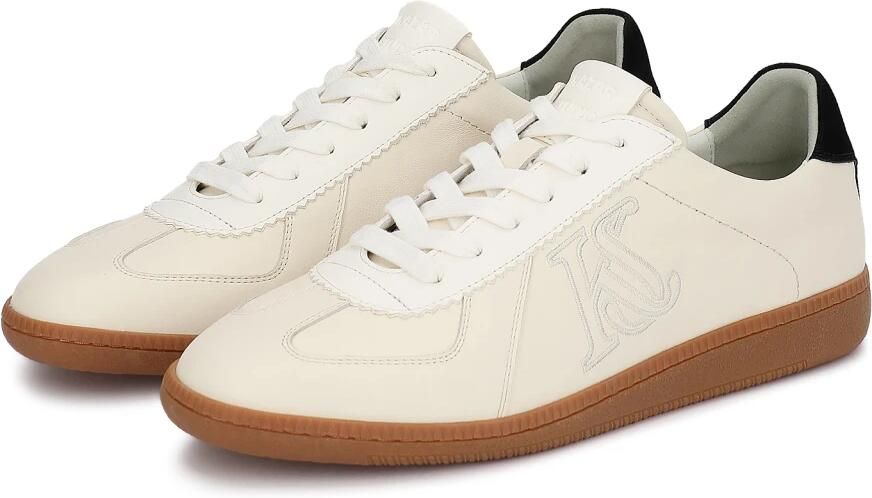 Kazar Studio Sneakers van leer met contrasterende hiel - Foto 5