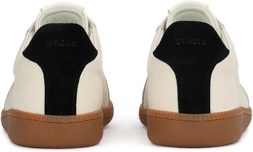 Kazar Studio Sneakers van leer met contrasterende hiel - Foto 6