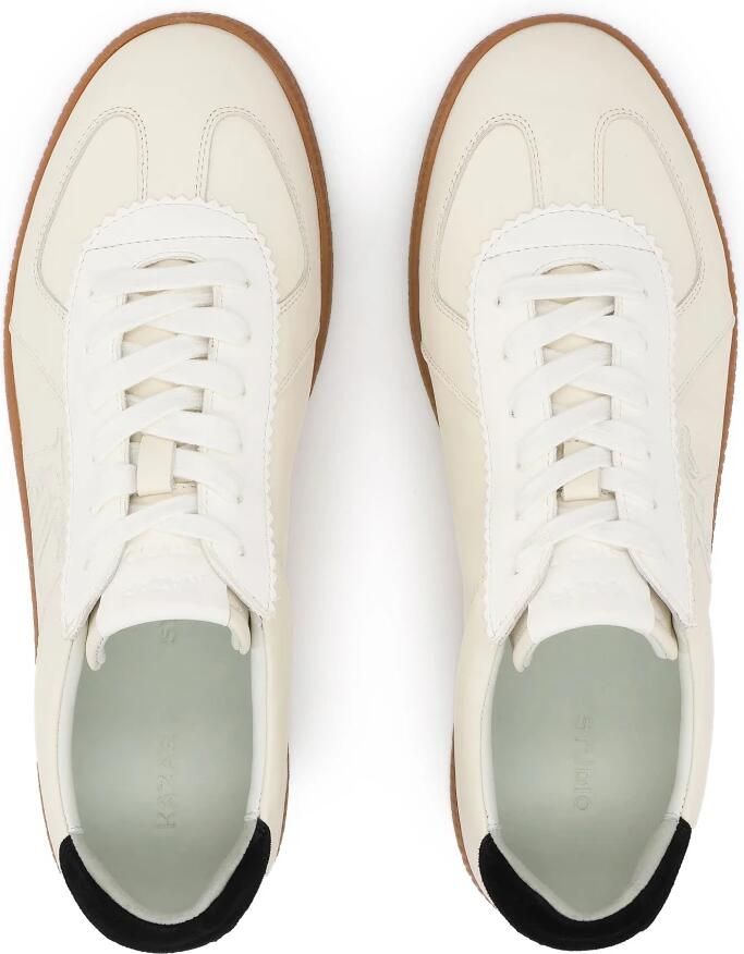 Kazar Studio Sneakers van leer met contrasterende hiel - Foto 4