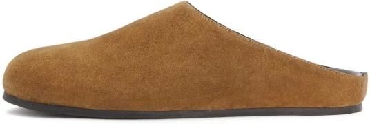 Kazar Studio Suede flip-flops met ingebouwde voorkant