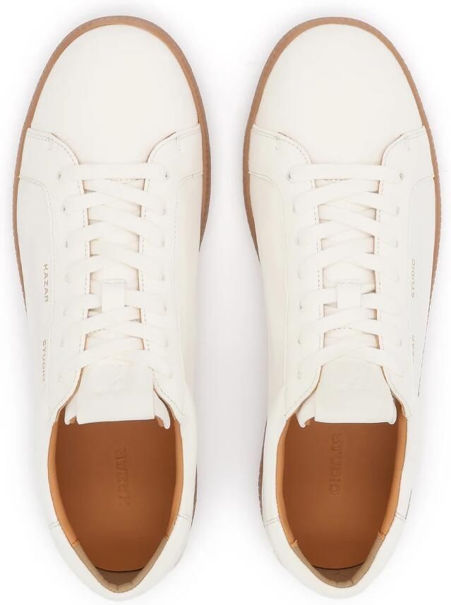 Kazar Studio Witte sneakers met laag bovendeel - Foto 2