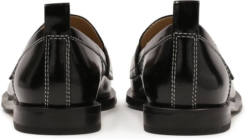 Kazar Zwarte halfhoge schoenen met platte hak Black Dames - Foto 7