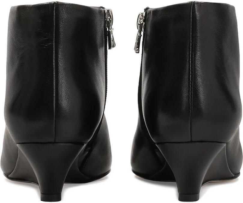 Kazar Zwarte korte laarzen op een platform Black Dames