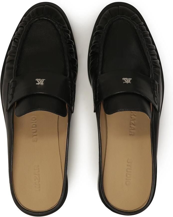 Kazar Studio Zwarte loafers-stijl muilezels - Foto 4