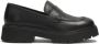 Kazar Studio Leren halfschoenen op een dikke zool Black Dames - Thumbnail 2