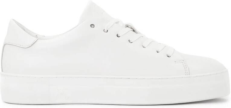 Kazar Studio Minimalistische sneakers in witte kleur