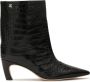 Kazar Moderne laarzen met brede schacht Black Dames - Thumbnail 1