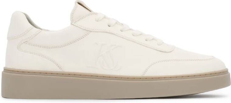 Kazar Studio Sneakers van natuurlijk leer in off-white tint