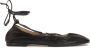 Kazar Studio Zwarte ballerina's vastgebonden om de enkel Black Dames - Thumbnail 2