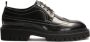 Kazar Studio Zwarte halfschoenen met contrasterende bies Black Heren - Thumbnail 2