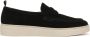 Kazar Studio Zwarte instap sneakers met zilveren logo - Thumbnail 1