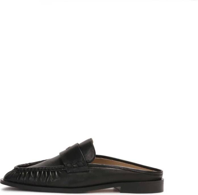 Kazar Studio Zwarte loafers-stijl muilezels