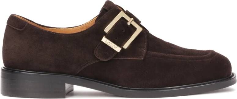 Kazar Suède halfschoenen met band sluiting