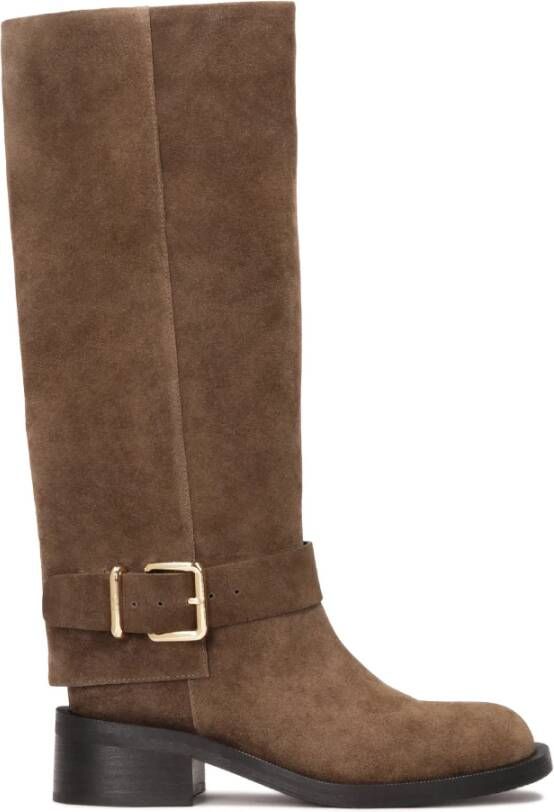 Kazar Suède laarzen van het officierstype - Foto 2