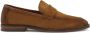 Kazar Suède loafers in bruine kleur - Thumbnail 1
