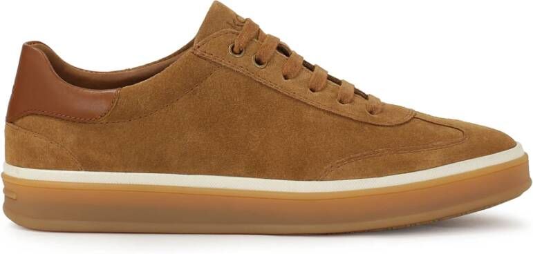 Kazar Suède sneakers in bruine kleur