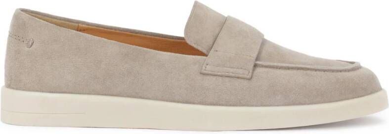 Kazar Taupe suède instap halfschoenen