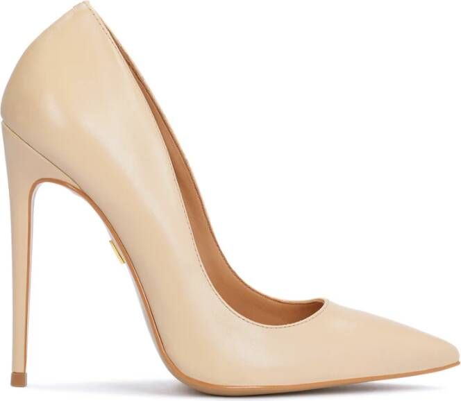 Kazar Tijdloze stiletto's van beige leer Beige Dames