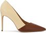 Kazar Tweekleurige leren pumps Multicolor Dames - Thumbnail 1