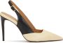 Kazar Tweekleurige stiletto pumps met open hiel Multicolor Dames - Thumbnail 1