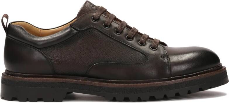 Kazar Veelzijdige bruine leren halfschoenen
