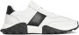Kazar Witte herensneakers met zwarte inzetstukken en een dikke zool - Thumbnail 2
