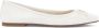 Kazar Witte leren ballerina's met hanger White Dames - Thumbnail 2