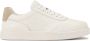 Kazar Witte leren sneakers met beige inzetstuk - Thumbnail 1