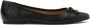 Kazar Zwarte ballerina's met reliëfpatroon Black Dames - Thumbnail 1