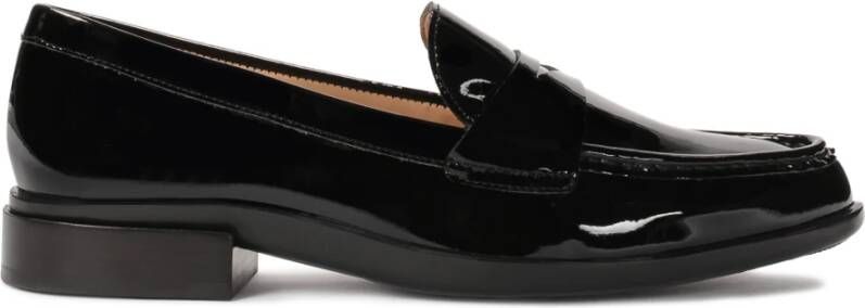 Kazar Czarne lakierowane półbuty typu loafer|77529-L0-00|40