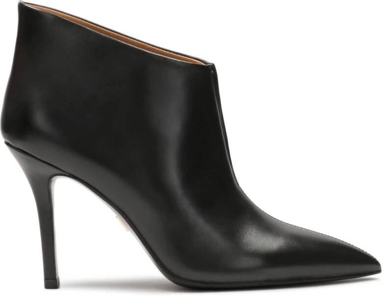 Kazar Zwarte hoge stiletto laarzen