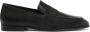 Kazar Zwarte klassieke leren loafers - Thumbnail 1