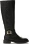 Kazar Zwarte laarzen met decoratief quilten Black Dames - Thumbnail 2
