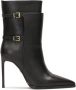 Kazar Zwarte laarzen met originele bovenkant met gespen Black Dames - Thumbnail 2