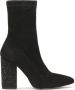 Kazar Zwarte laarzen met strass-geaccentueerde hak Black Dames - Thumbnail 2