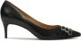 Kazar Zwarte lage pumps versierd met strepen Black Dames - Thumbnail 2