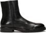 Kazar Zwarte Lederen Boots Black Heren - Thumbnail 1