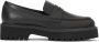 Kazar Slip on lederen casual schoenen op een dikke zool - Thumbnail 2