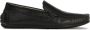 Kazar Zwarte Leren Mocassins - Thumbnail 1