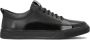 Kazar Heren sneakers van zwart leer met elegante inzetstukken - Thumbnail 2