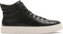 Kazar Heren sneakers van zwart leer in een moderne stijl - Thumbnail 2