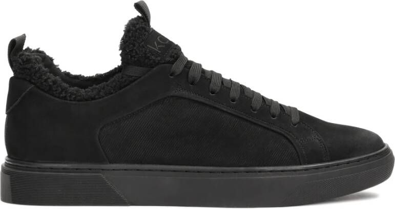 Kazar Zwarte nubuck en stoffen sneakers - Foto 2
