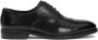 Kazar Zwarte oxfords met overlappende neus Black Heren - Thumbnail 2