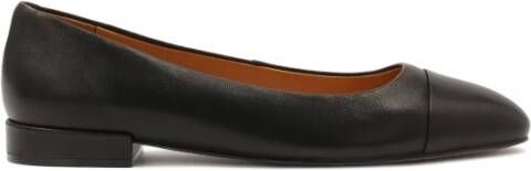 Kazar Zwarte platte pumps