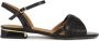Kazar Zwarte platte sandalen met lage hak - Thumbnail 1