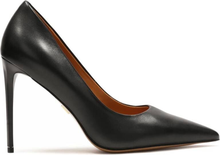 Kazar Zwarte pumps met een elegante hak