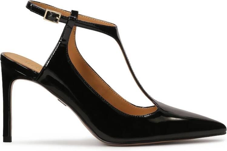 Kazar Zwarte pumps met open hiel
