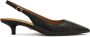 Kazar Zwarte Slingback Pumps van Leer met Reliëf - Thumbnail 1